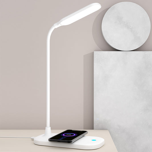 Lámpara 2 en 1: Luz + Carga Inalámbrica